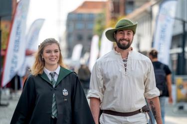 People at Fantasy Festival